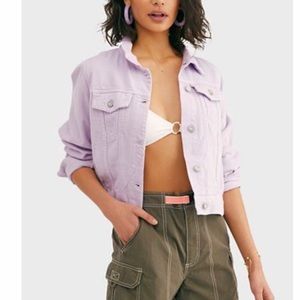 Free People Rumors Denim Jacket